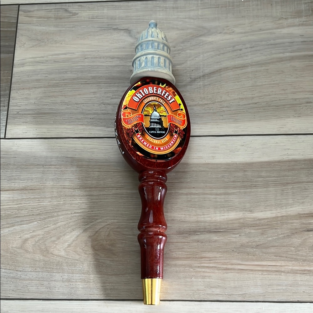 Oktoberfest Beer Tap Handle with Capitol Design